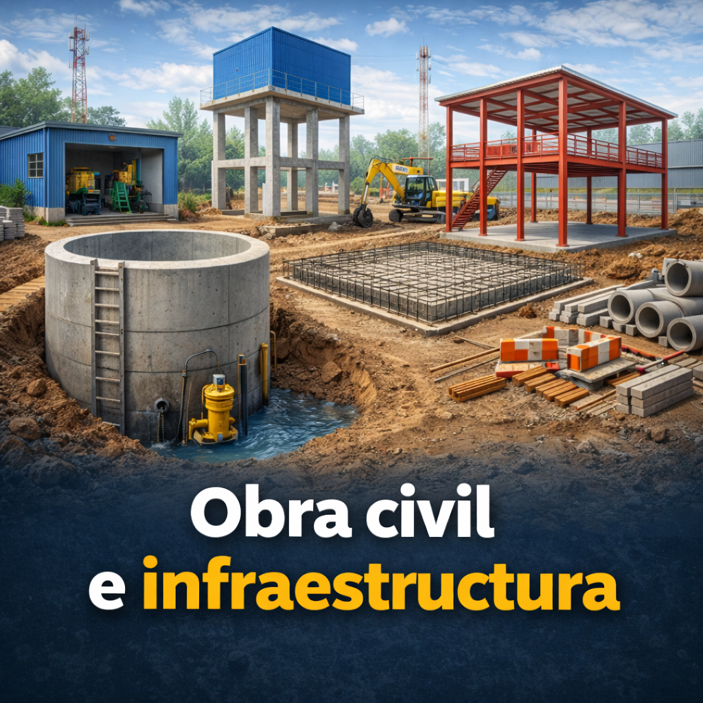 Obra civil e infraestructura