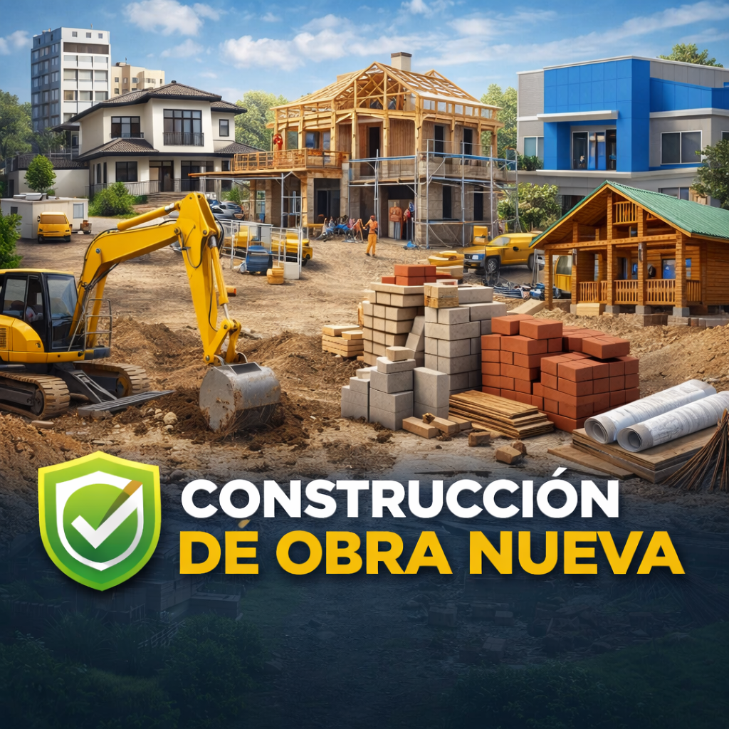 Construcción de obra nueva