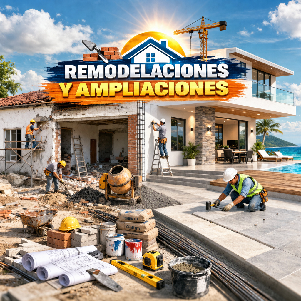 Remodelaciones y ampliaciones
