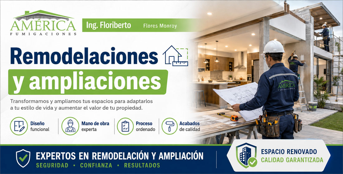 Remodelaciones y ampliaciones