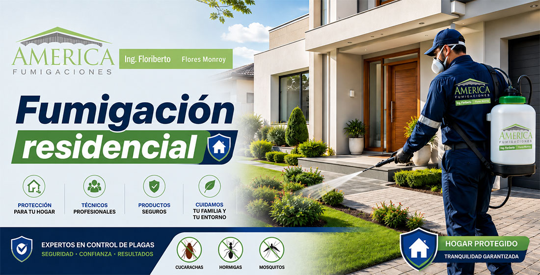 Fumigación residencial