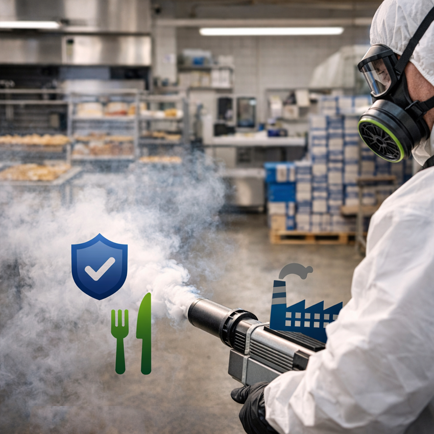 Fumigación comercial e industrial